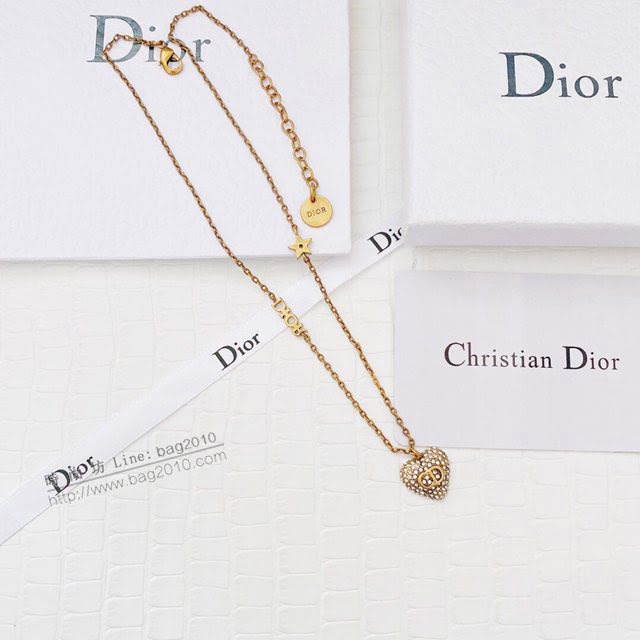 Dior飾品 迪奧經典熱銷款CD項鏈  zgd1041